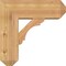 Ekena Millwork Olympic Craftsman Smooth Bracket w/ Offset Brace, Western Red Cedar, 7 1/2"W x 20"D x 20"H BKT0806X20X20OLY04SWR - alternate 2